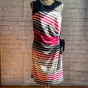 NWT New York & Company Striped Midi Dress